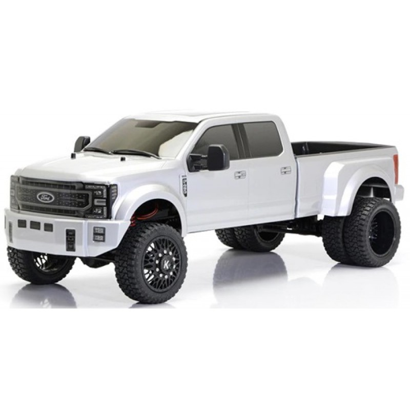 CEN Ford F450 SD KG1 Edition 1/10 RTR Custom Dually Truck (Silver Mercury) w/2.4GHz Radio