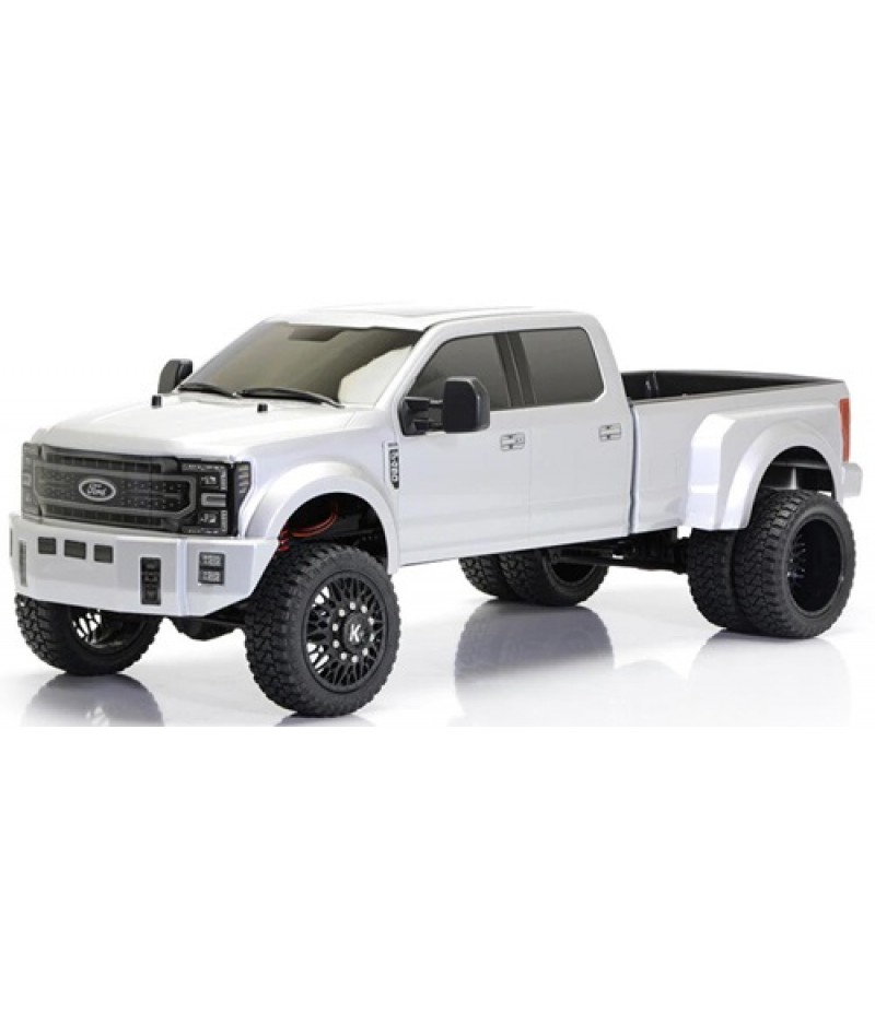 CEN Ford F450 SD KG1 Edition 1/10 RTR Custom Dually Truck (Silver Mercury) w/2.4GHz Radio