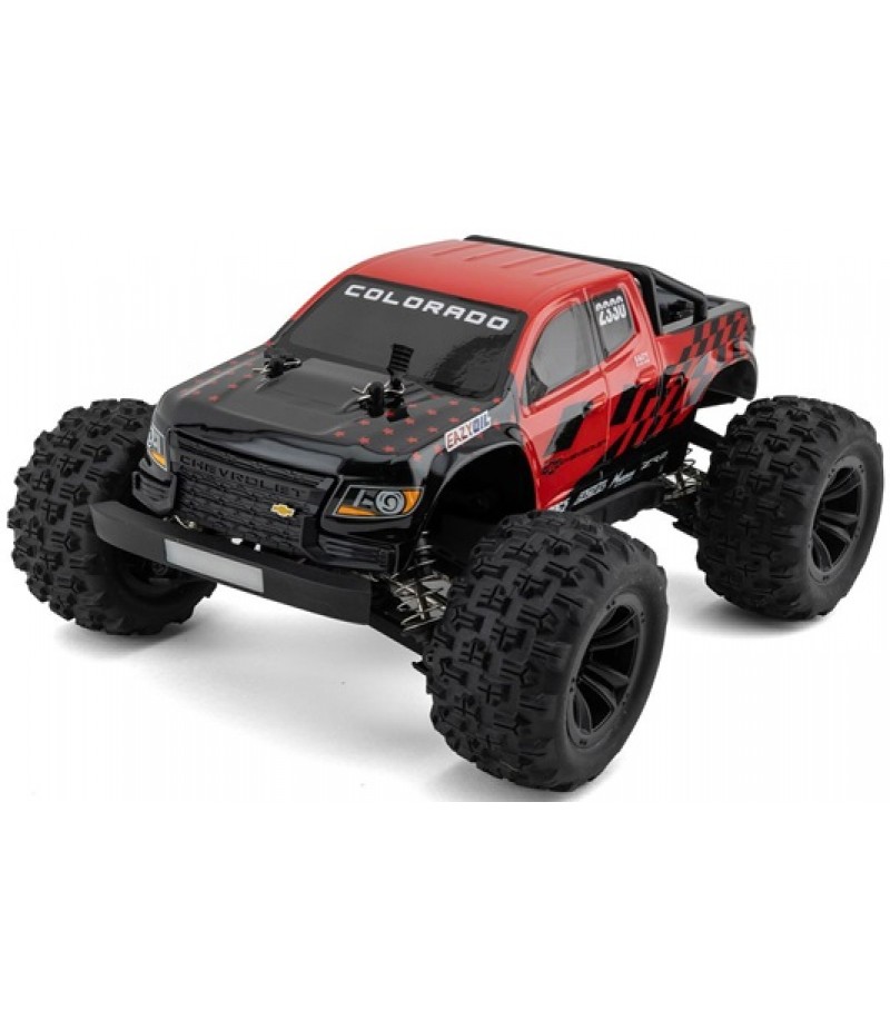 Eazy RC 1/18 Micro Chevrolet Colorado Brushless RTR 4WD Short Course Truck (Red)