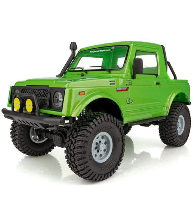 Element RC Enduro Bushido Trail Truck 4X4 RTR 1/10 Rock Crawler (Green) w/2.4GHz Radio, Battery & Charger