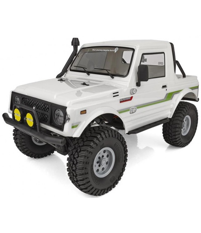 Element RC Enduro Bushido Trail Truck 4X4 RTR 1/10 Rock Crawler (White) w/2.4GHz Radio, Battery & Charger