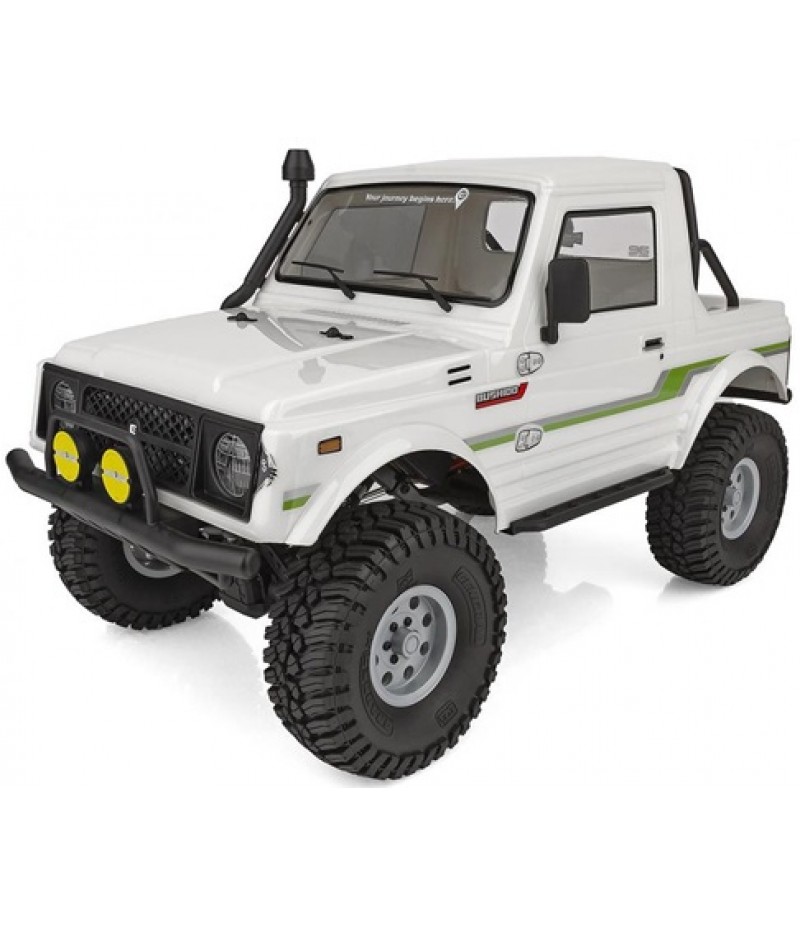 Element RC Enduro Bushido Trail Truck 4x4 RTR 1/10 Rock Crawler (White) w/2.4GHz Radio