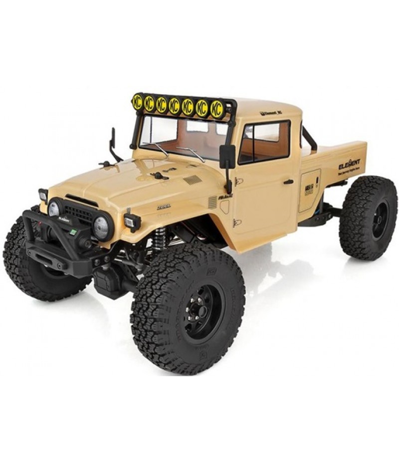 Element RC Enduro Zuul Trail Truck 4x4 RTR 1/10 Rock Crawler Combo (Tan) w/2.4GHz Radio, Battery & Charger