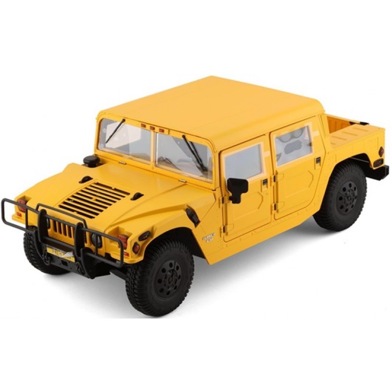 FMS 2006 Hummer H1 Alpha 1/12 RTR Rock Crawler Trail Truck (Yellow)