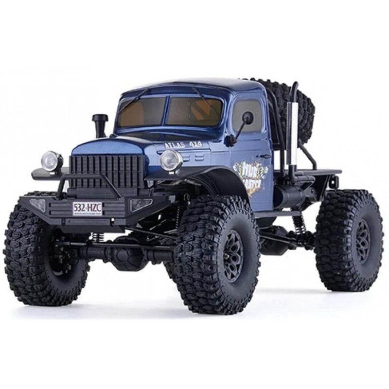 FMS Atlas 1/10 4x4 Off Road RTR Electric Trail Truck (Blue)