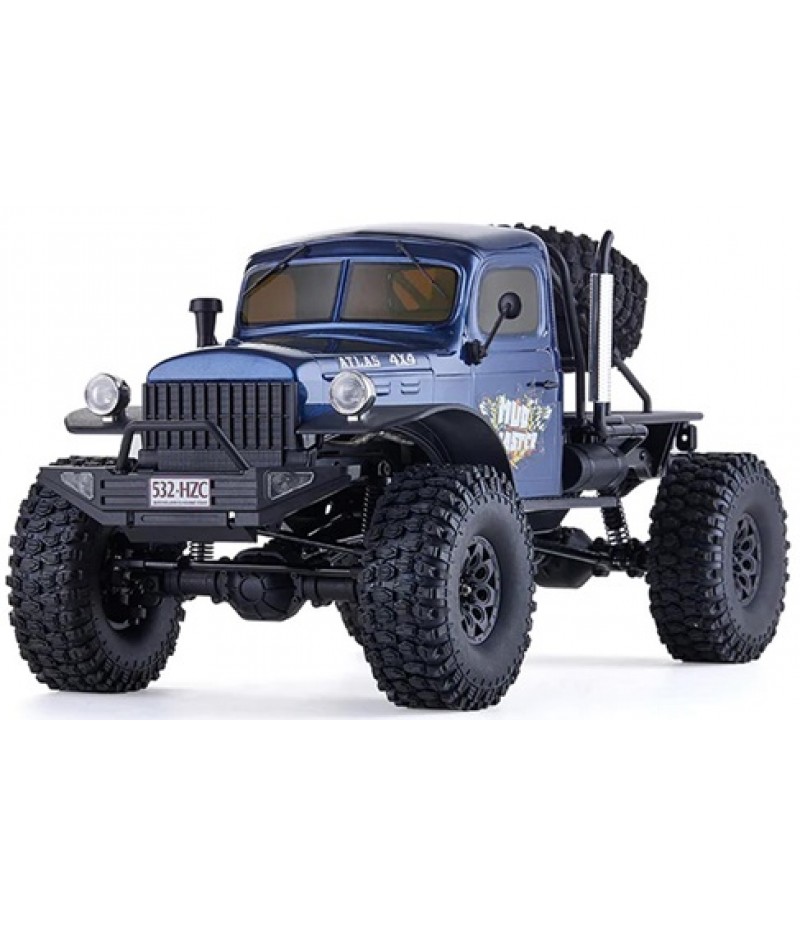 FMS Atlas 1/10 4x4 Off Road RTR Electric Trail Truck (Blue)