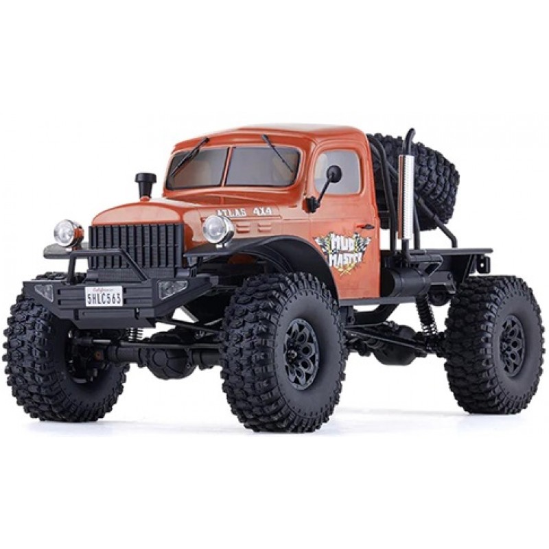 FMS Atlas 1/10 4x4 Off Road RTR Electric Trail Truck (Orange)