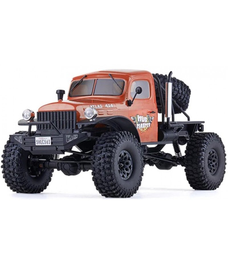 FMS Atlas 1/10 4x4 Off Road RTR Electric Trail Truck (Orange)