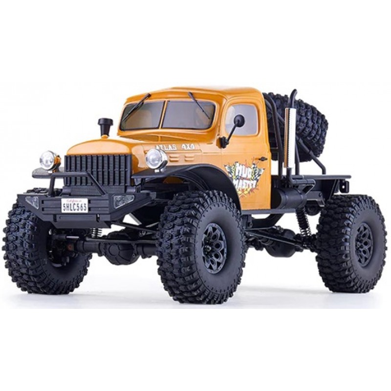 FMS Atlas 1/10 4x4 Off Road RTR Electric Trail Truck (Yellow)