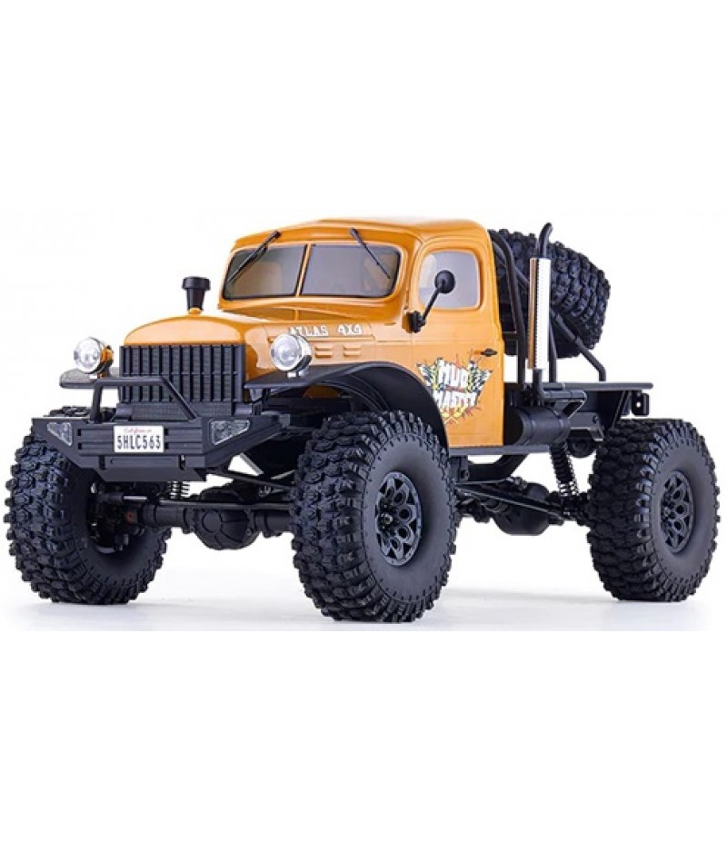 FMS Atlas 1/10 4x4 Off Road RTR Electric Trail Truck (Yellow)