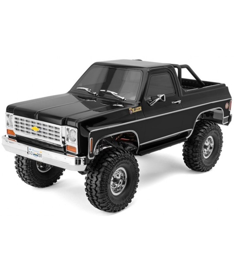 FMS FCX10 Chevrolet K5 Blazer 1/10 RTR Rock Crawler (Black)