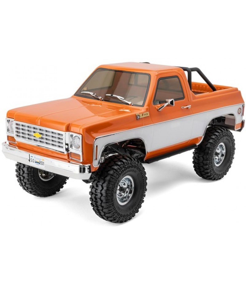 FMS FCX10 Chevrolet K5 Blazer 1/10 RTR Rock Crawler (Orange)