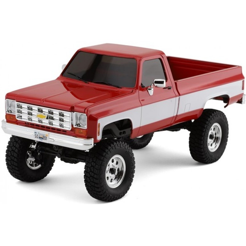 FMS FCX18 Chevy K10 1/18 RTR Micro Rock Crawler (Red)