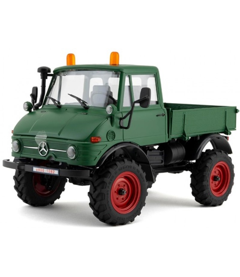 FMS FCX24 1/24 Unimog RTR Micro Rock Crawler Combo (Green)