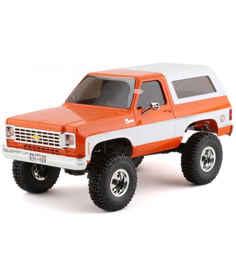 FMS FCX24 Chevrolet K5 Blazer 1/24 RTR Micro Rock Crawler Trail Truck (Orange)