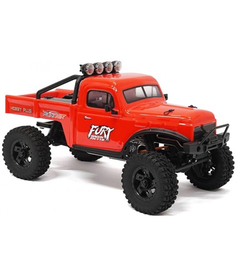 Furitek FX118 Fury Wagon 1/18 RTR Brushless Rock Crawler (Red)