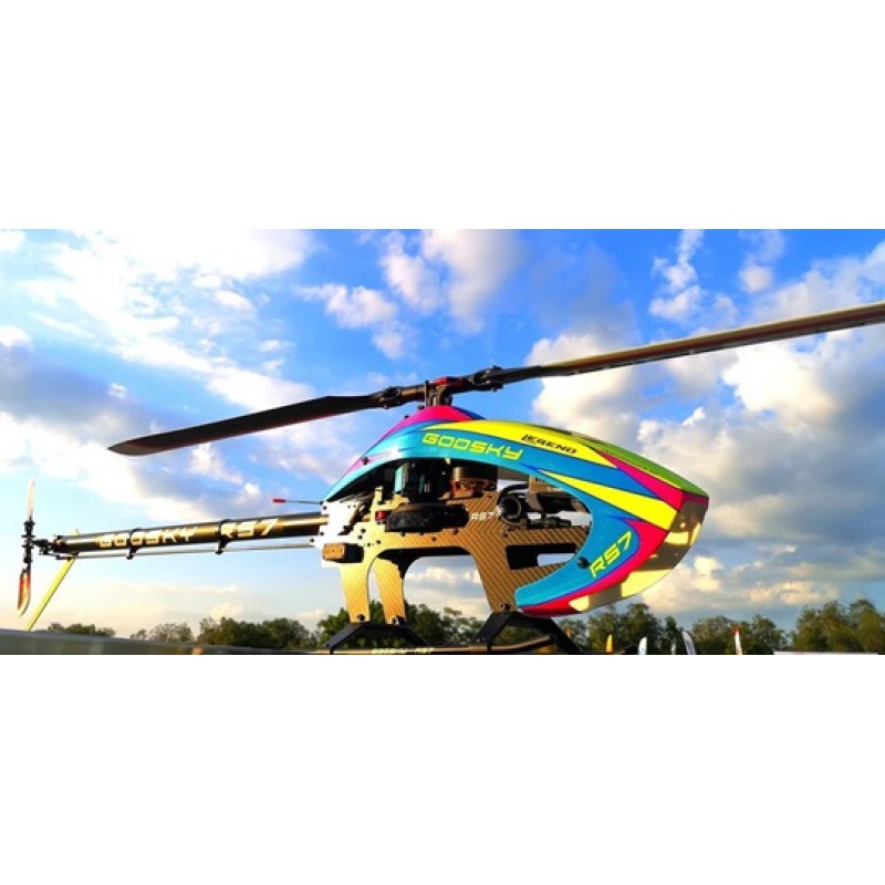 GooSky Legend RS7 Electric Helicopter Kit Combo w/Azure Blades