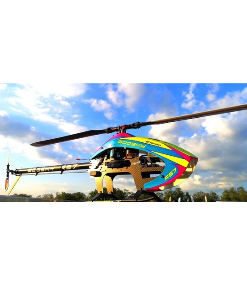 GooSky Legend RS7 Electric Helicopter Kit Combo w/Azure Blades