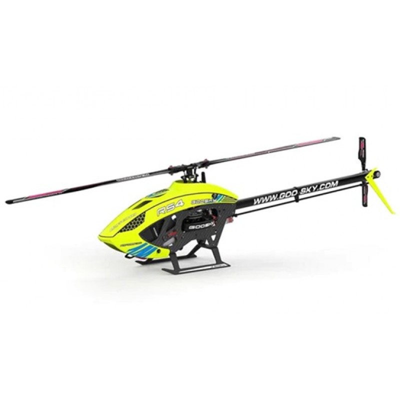 GooSky RS4 Legend Electric PNP Helicopter (Yellow) (Unassembled Kit, with Plug-N-Play Electronics)