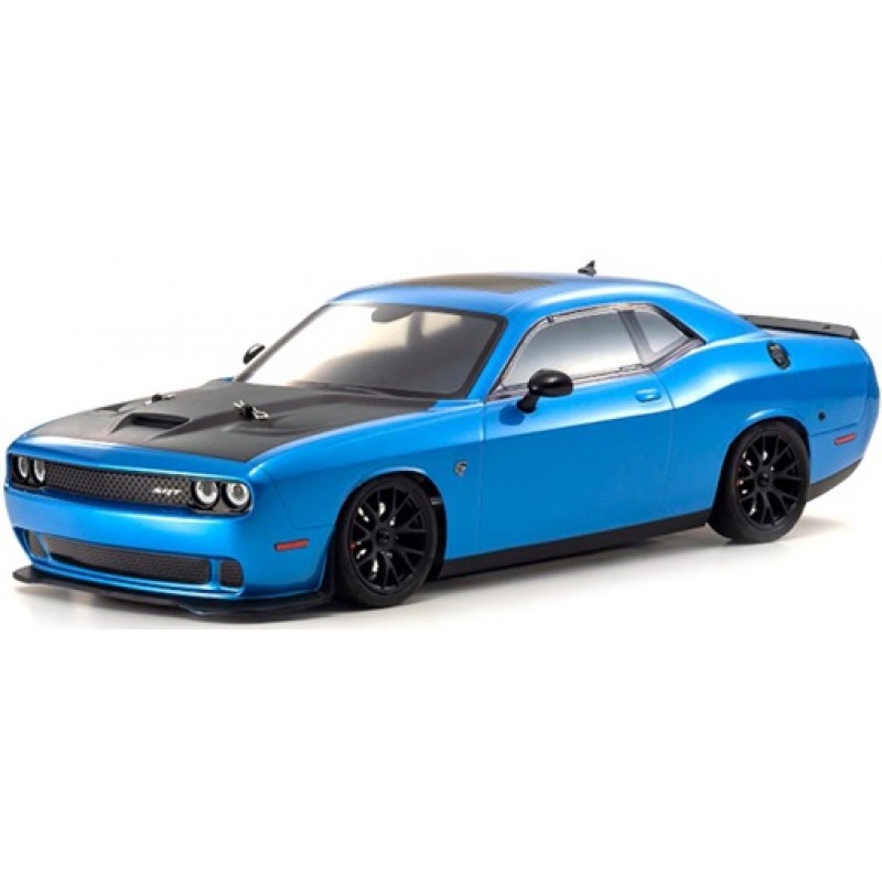 Kyosho EP Fazer Mk2 FZ02L 2015 Dodge SRT Challenger Hellcat ReadySet (Blue) w/Syncro KT-231P 2.4GHz Radio