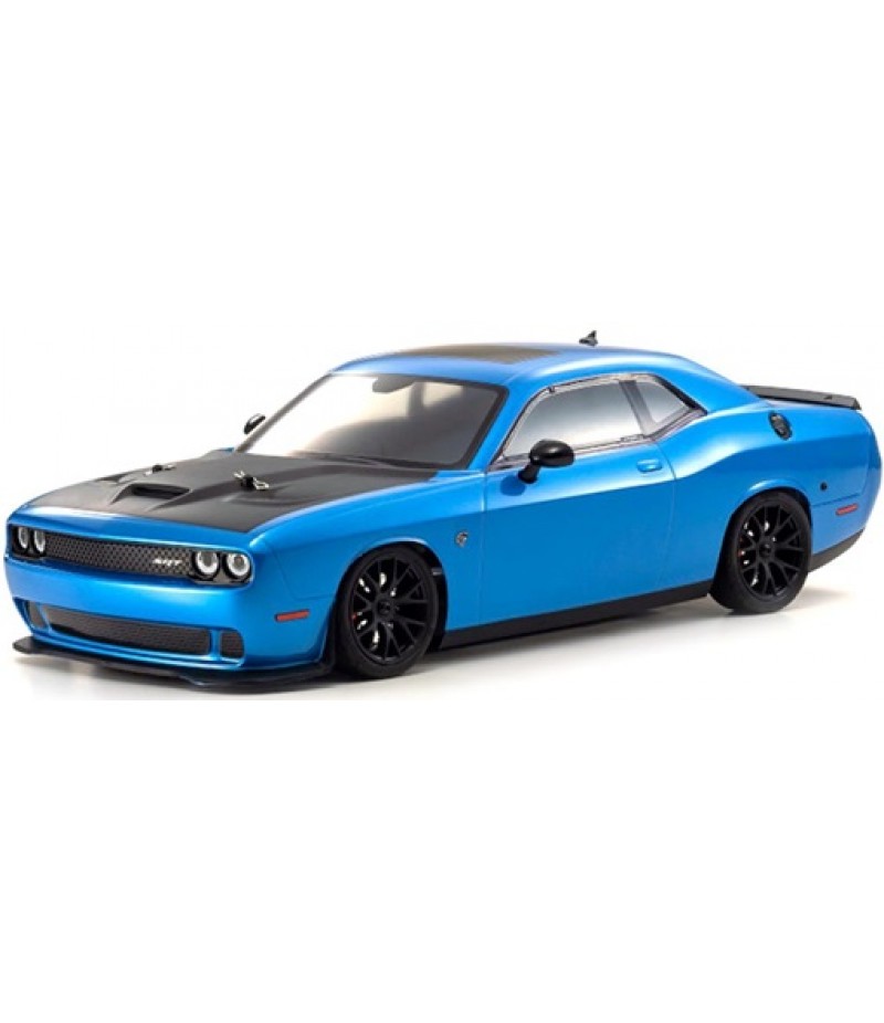 Kyosho EP Fazer Mk2 FZ02L 2015 Dodge SRT Challenger Hellcat ReadySet (Blue) w/Syncro KT-231P 2.4GHz Radio