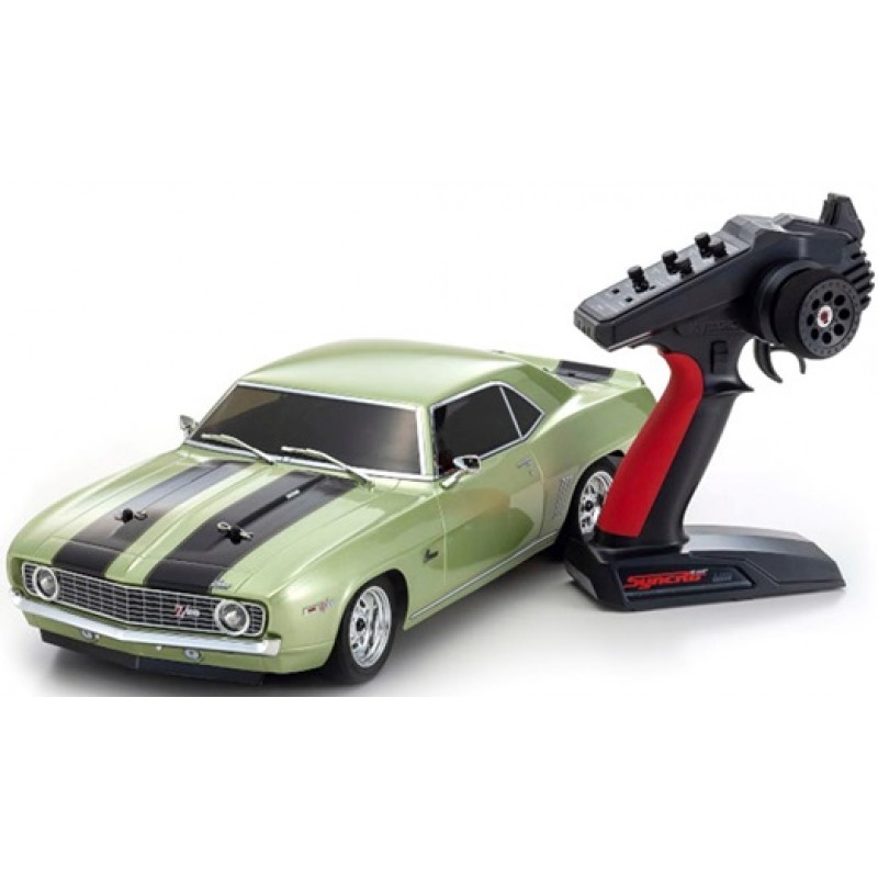 Kyosho Fazer Mk2 FZ02 1969 Chevy Camaro Z/28 ReadySet (Frost Green) w/Syncro KT-231P 2.4GHz Radio