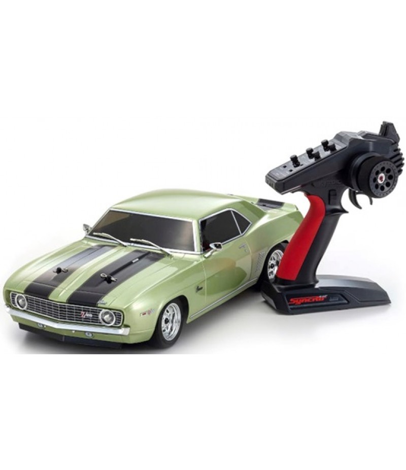 Kyosho Fazer Mk2 FZ02 1969 Chevy Camaro Z/28 ReadySet (Frost Green) w/Syncro KT-231P 2.4GHz Radio