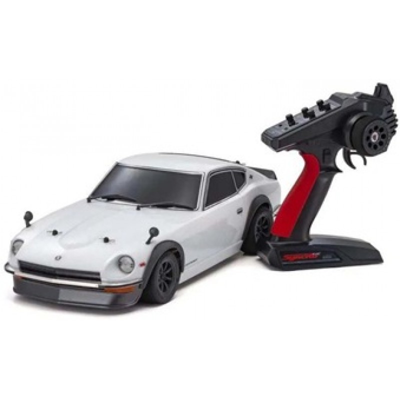 Kyosho Fazer Mk2 FZ02 1971 Datsun 240Z Tuned Version ReadySet (White) w/Syncro KT-231P+ 2.4GHz Radio