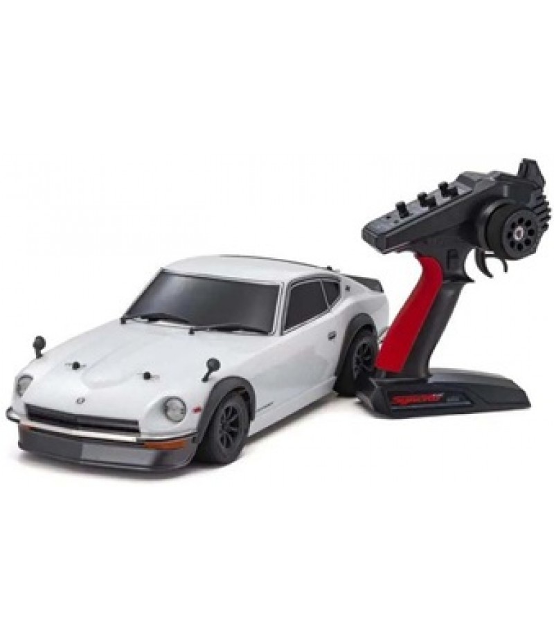 Kyosho Fazer Mk2 FZ02 1971 Datsun 240Z Tuned Version ReadySet (White) w/Syncro KT-231P+ 2.4GHz Radio