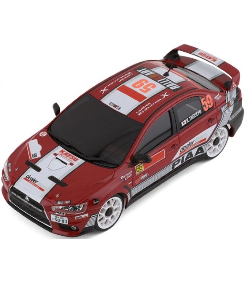 Kyosho MA-020 AWD Mini-Z ReadySet w/Mitsubishi Lancer Evo X Team w/KT-531P 2.4GHz Radio