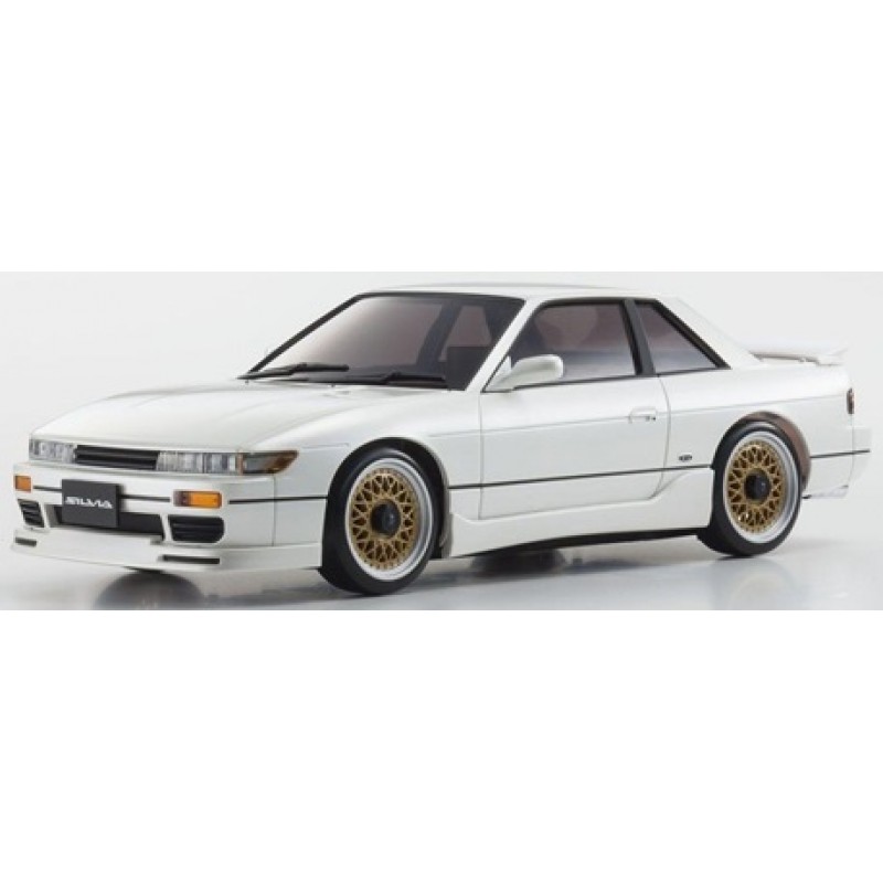 Kyosho MA-020 AWD Mini-Z ReadySet w/Nissan Silvia S13 Body (Pearl White) w/KT-531P 2.4GHz Radio