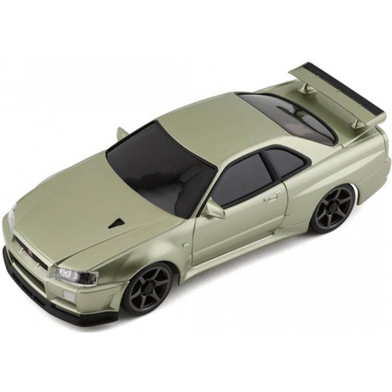 Kyosho MA-020 AWD Mini-Z ReadySet w/Nissan Skyline GT-R R34 V.Spec II (Jade) w/KT-531P 2.4GHz Radio