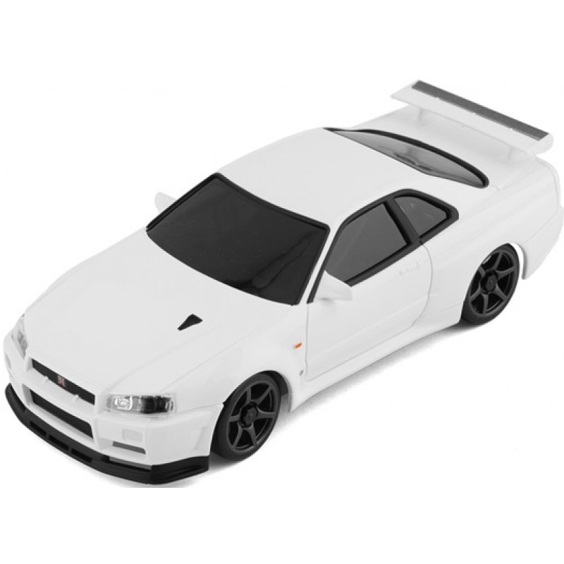 Kyosho MA-020 AWD Mini-Z ReadySet w/Skyline GT-R R34 Body (White) w/KT-531P 2.4GHz Radio