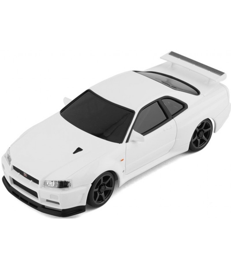 Kyosho MA-020 AWD Mini-Z ReadySet w/Skyline GT-R R34 Body (White) w/KT-531P 2.4GHz Radio