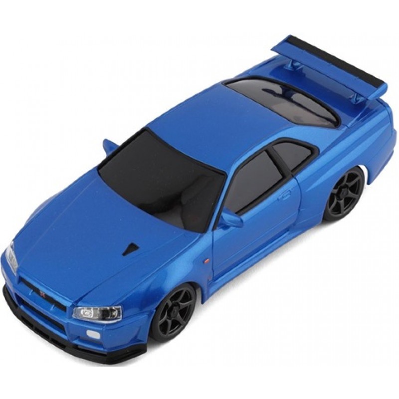 Kyosho MA-020 AWD Mini-Z ReadySet w/Skyline GT-R R34 (Metallic Blue) w/KT-531P 2.4GHz Radio