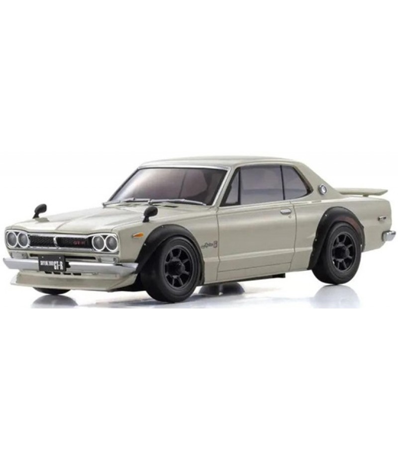 Kyosho MA-020 AWD Mini-Z Sports ReadySet w/Nissan Skyline 2000GT-R (KPGC10) Body (White) w/KT-531P 2.4GHz Radio