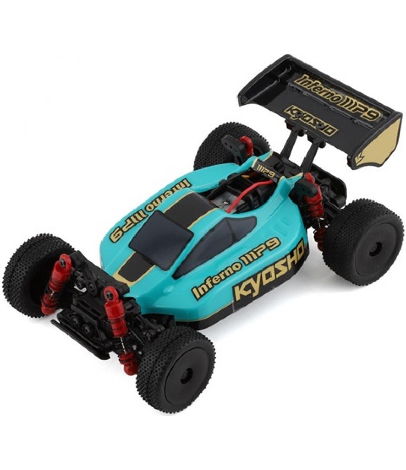 Kyosho MB-010 Mini-Z Inferno MP9 4WD Micro Buggy Readyset (Green/Black) w/2.4GHz Radio