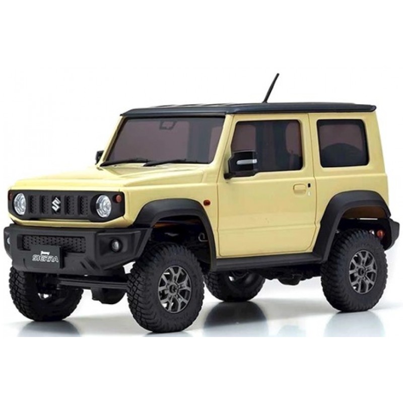 Kyosho Mini-Z Suzuki Jimny Sierra Chiffon Ivory Ready Set KYO32523IV