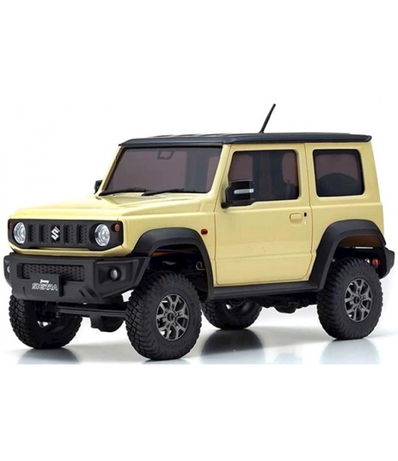 Kyosho Mini-Z Suzuki Jimny Sierra Chiffon Ivory Ready Set KYO32523IV