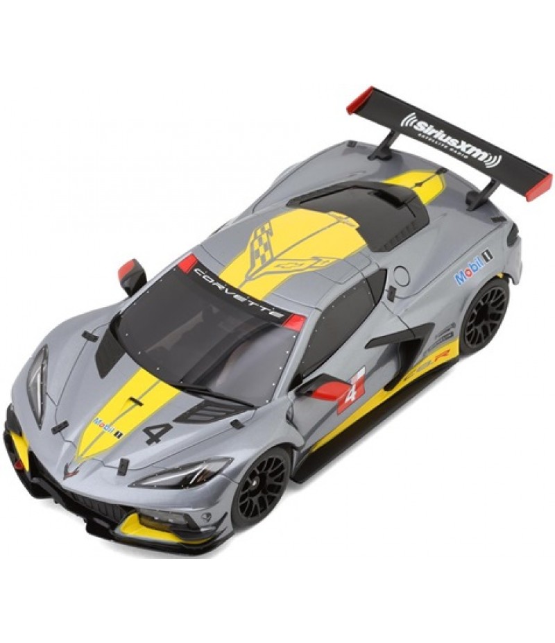 Kyosho MR-03 Mini-Z RWD ReadySet w/Corvette C8.R Body (Gun Metal) w/KT-531P 2.4GHz Radio