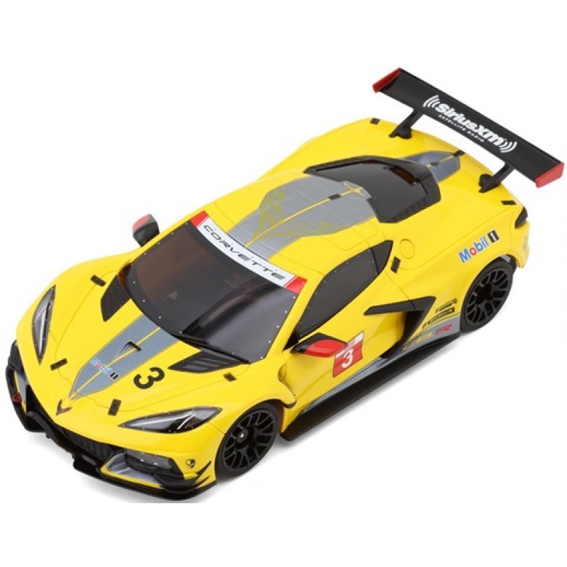 Kyosho MR-03 Mini-Z RWD ReadySet w/Corvette C8.R Body (Yellow) w/KT-531P 2.4GHz Radio