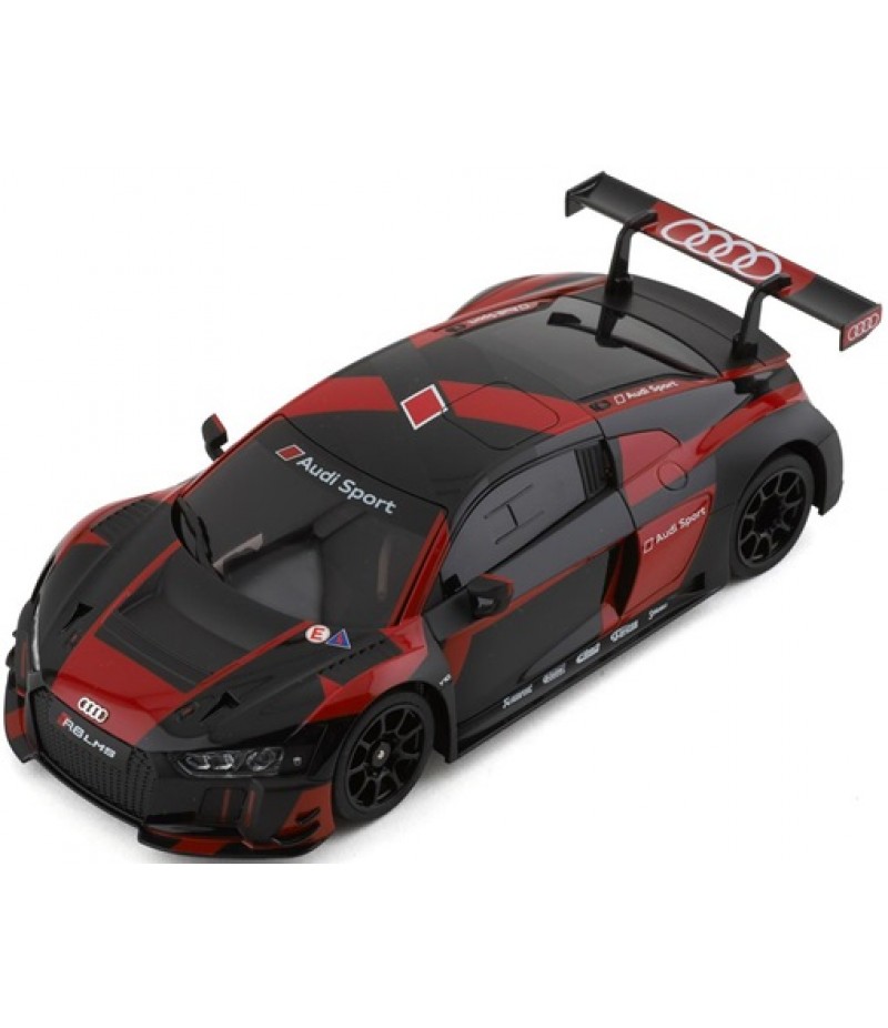 Kyosho MR-03 RWD Mini-Z ReadySet w/Audi R8 2016 LMS Body (Black/Red) w/KT-531P 2.4GHz Radio