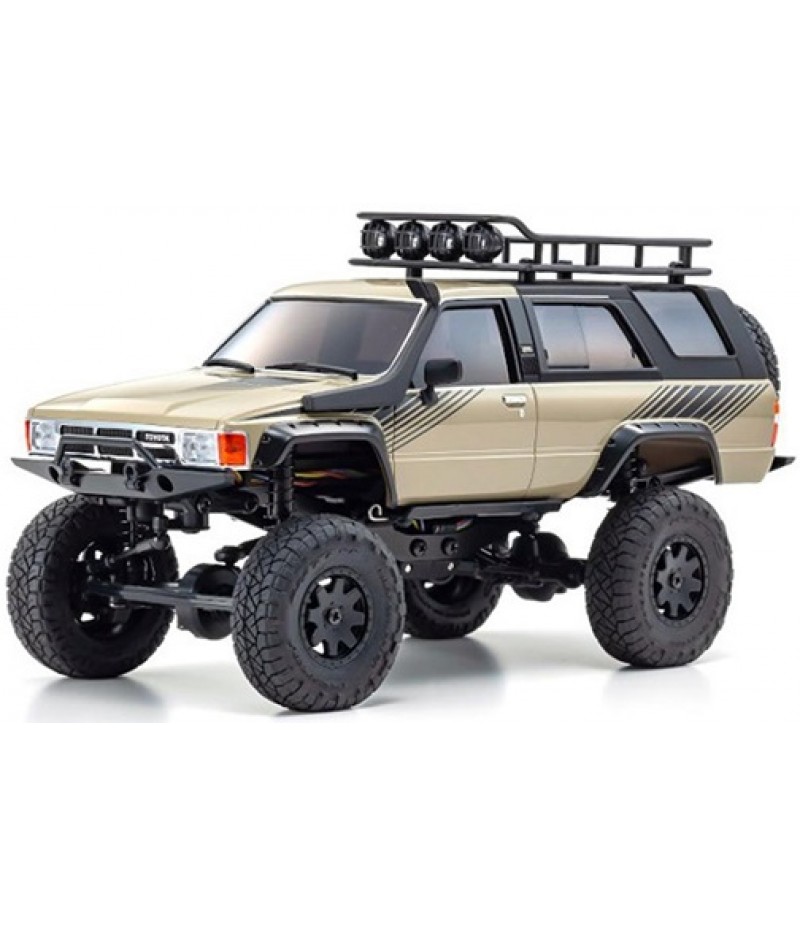 Kyosho MX-01 Mini-Z 4X4 Readyset w/4-Runner Body (Quick Sand) & 2.4GHz Radio