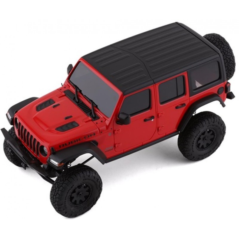 Kyosho MX-01 Mini-Z 4X4 Readyset w/Jeep Wrangler Body (Red) & 2.4GHz Radio