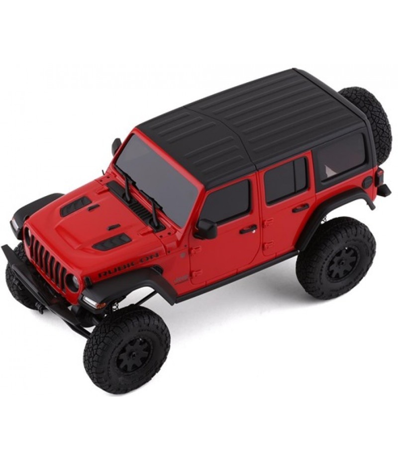 Kyosho MX-01 Mini-Z 4X4 Readyset w/Jeep Wrangler Body (Red) & 2.4GHz Radio