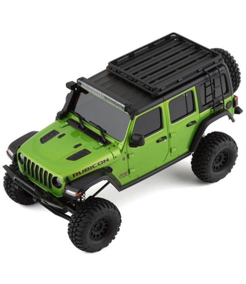 Kyosho MX-01 Mini-Z 4X4 Readyset w/Jeep Wrangler Rubicon Body (Green) & 2.4GHz Radio