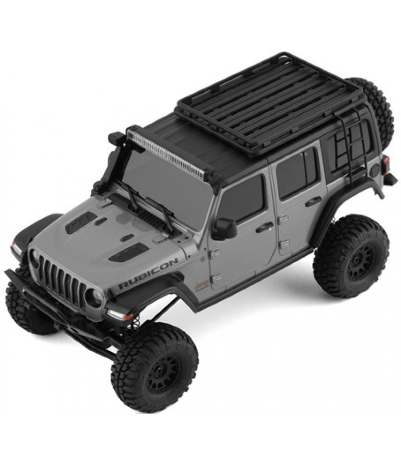 Kyosho MX-01 Mini-Z 4X4 Readyset w/Jeep Wrangler Rubicon Body (Grey) & 2.4GHz Radio