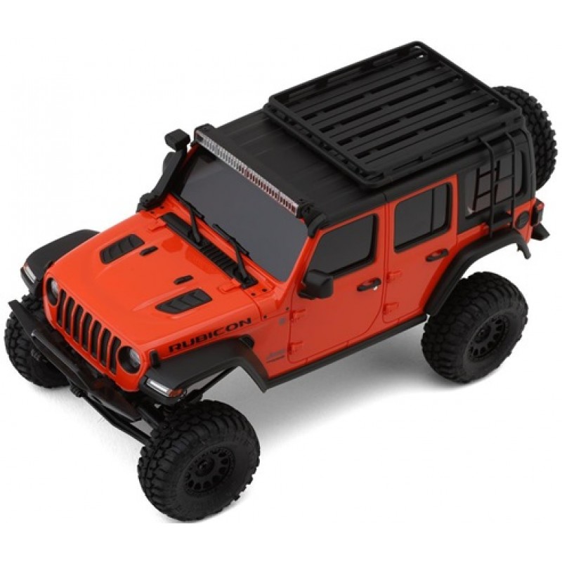 Kyosho MX-01 Mini-Z 4X4 Readyset w/Jeep Wrangler Rubicon Body (Punk'N Metallic) & 2.4GHz Radio