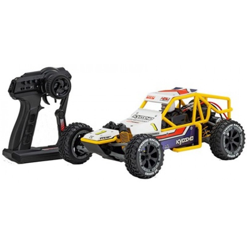 Kyosho Sand Master 2.0 ReadySet 1/10 2wd Buggy Type-1 (White) w/Syncro KT-232P 2.4GHz Radio