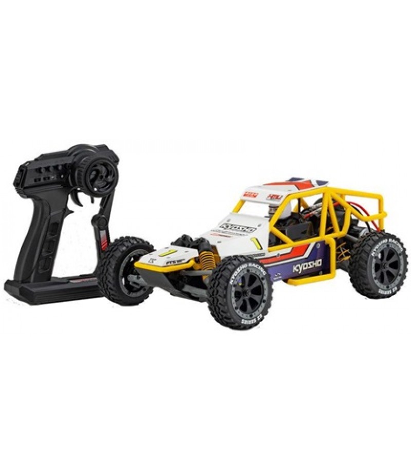 Kyosho Sand Master 2.0 ReadySet 1/10 2wd Buggy Type-1 (White) w/Syncro KT-232P 2.4GHz Radio